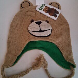 TED Laplander Hat - Movie TED Bear Laplander Hat - NEW WITH TAGS